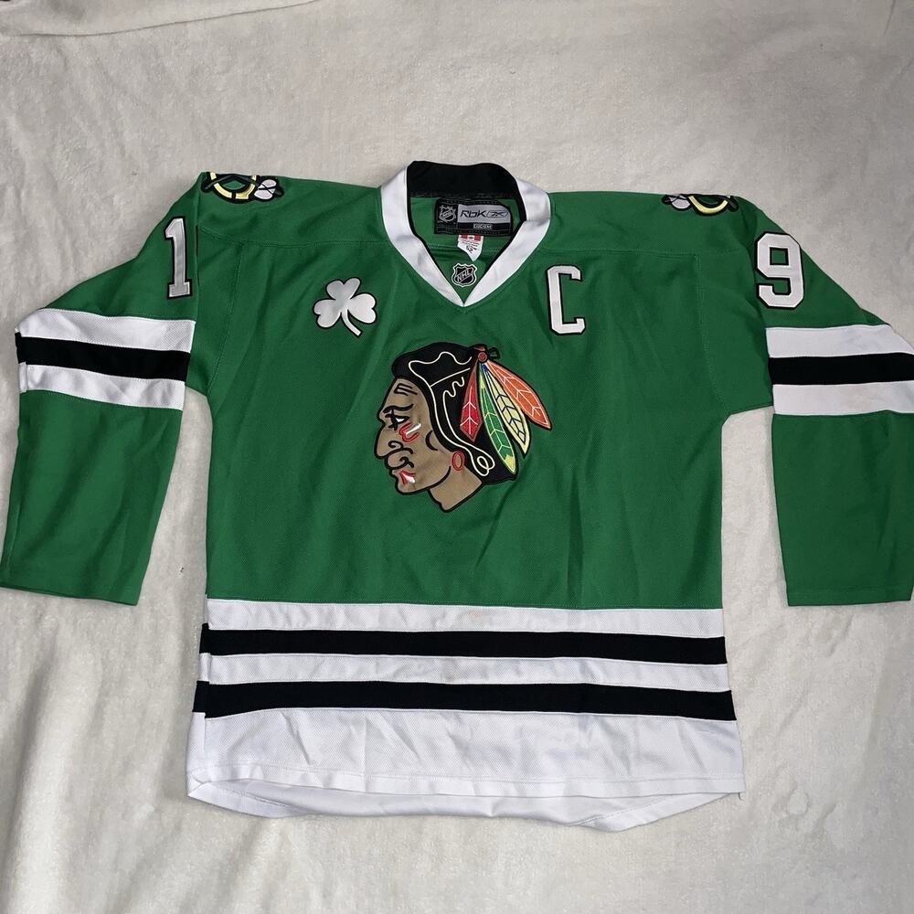 Blackhawks Jersey St Patrick’s Day Toews Adult 52 Extra Large CCM